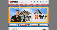 Desktop Screenshot of harmonautoglassmn.com